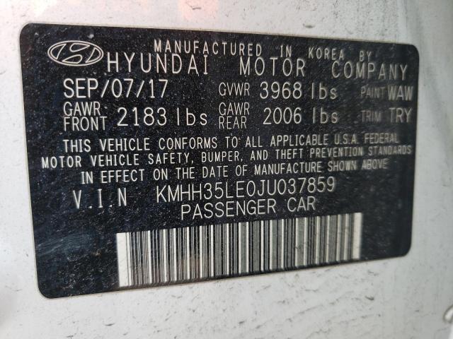 Lot #2346576273 2018 HYUNDAI ELANTRA GT salvage car