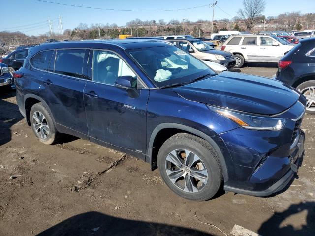 VIN 5TDHBRCH8MS041191 2021 Toyota Highlander, Hybri... no.4