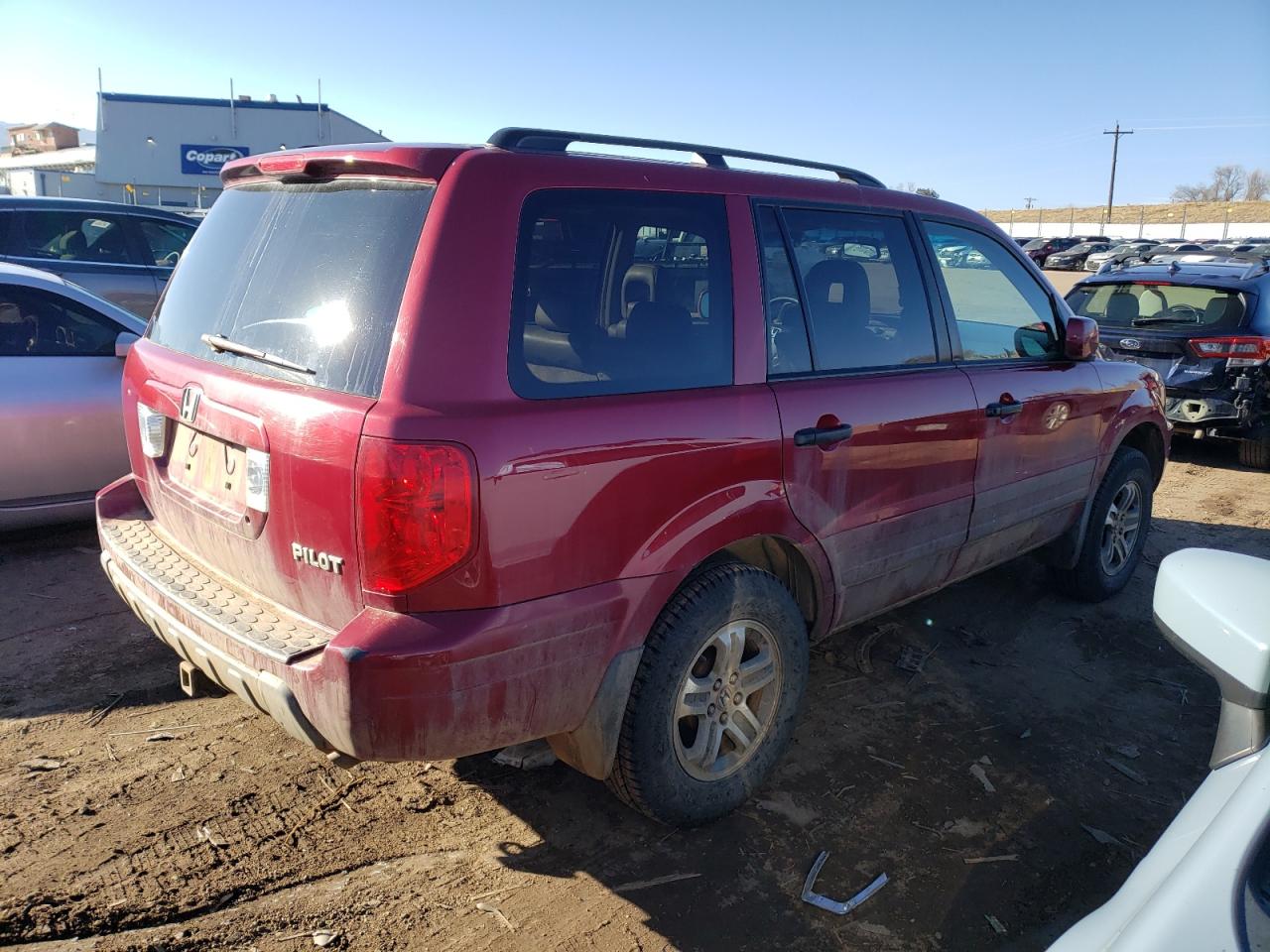 5fnyf18535b038063 5FNYF18535B038063 2005 Honda Pilot Exl