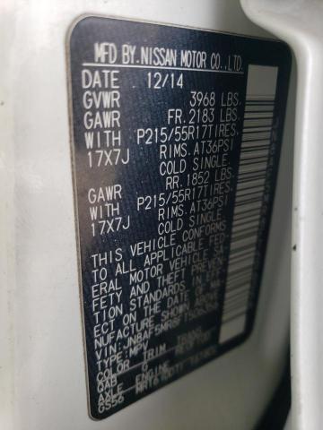 2015 NISSAN JUKE S - JN8AF5MR8FT506356