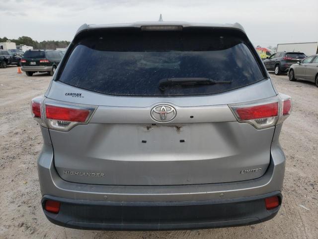 VIN 5TDYKRFH0ES027833 2014 Toyota Highlander, Limited no.6