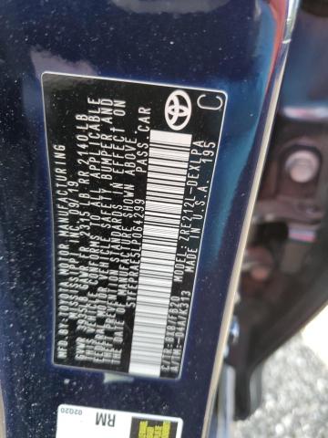 2020 TOYOTA COROLLA LE 5YFEPRAE5LP064299