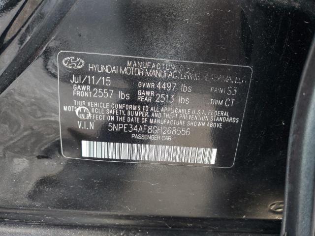 2016 HYUNDAI SONATA SPO 5NPE34AF8GH268556