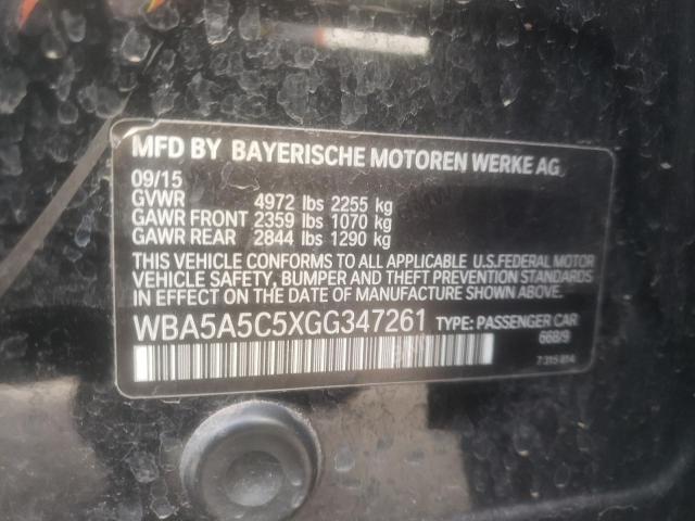 2016 BMW 528 I - WBA5A5C5XGG347261