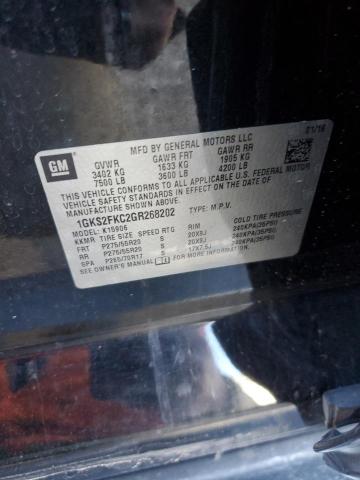 2016 GMC YUKON XL K 1GKS2FKC2GR268202