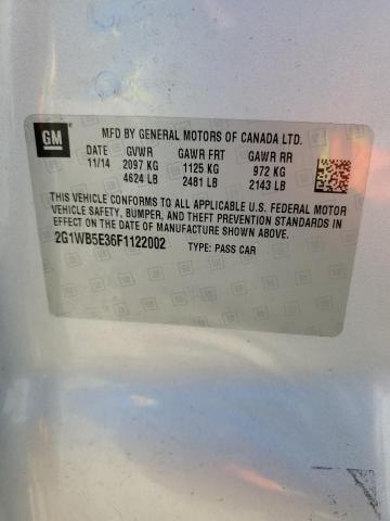 2015 CHEVROLET IMPALA LIM 2G1WB5E36F1122002