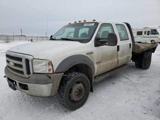 FORD F550 SUPER 2005 white conventi diesel 1FDAW57PX5EB27783 photo #1