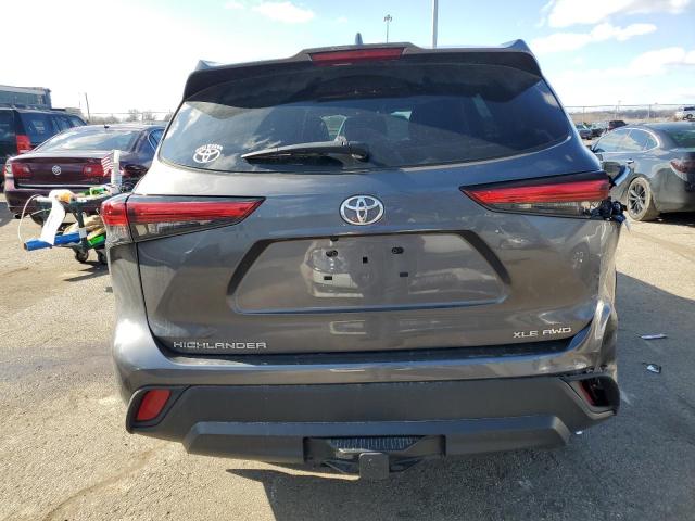 VIN 5TDHZRBH9MS150661 2021 Toyota Highlander, Xle no.6