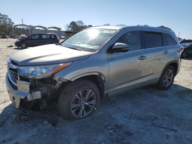 VIN 5TDKKRFH3FS117632 2015 Toyota Highlander, Xle no.1