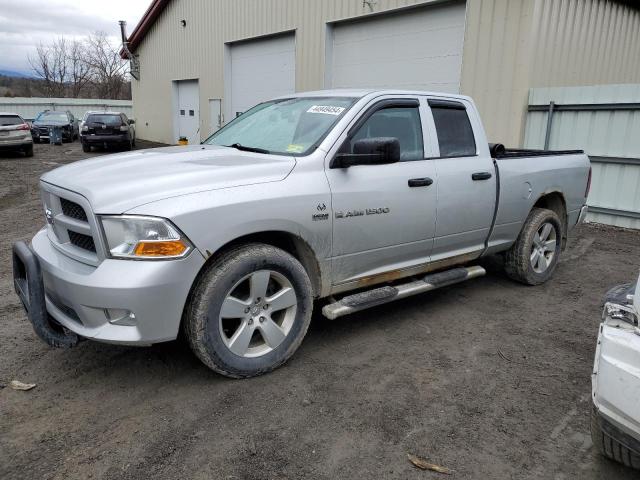 Пікапи DODGE RAM 1500 2012 Сріблястий