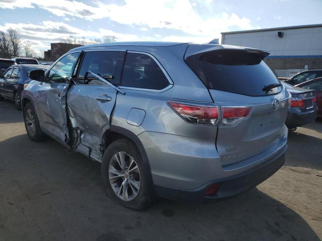 VIN 5TDJKRFHXES023368 2014 Toyota Highlander, Xle no.2