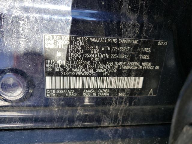 2023 TOYOTA RAV4 XLE 2T3P1RFV9PW365267