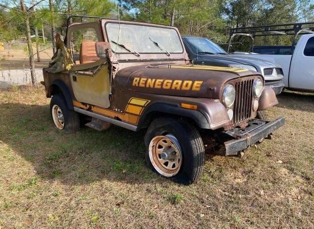 1984 Jeep Jeep Cj7 VIN: 1JCCE87A7ET020844 Lot: 42548294