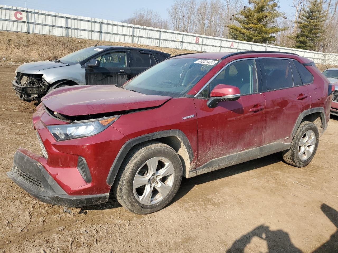 Lot #3037051729 2021 TOYOTA RAV4 LE