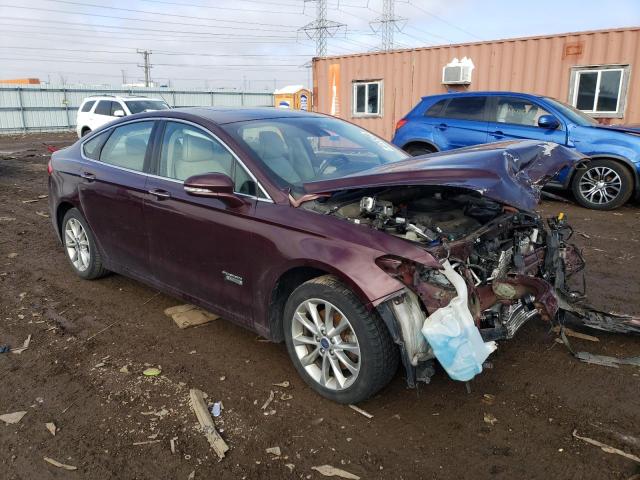 Lot #2340771809 2017 FORD FUSION TIT salvage car