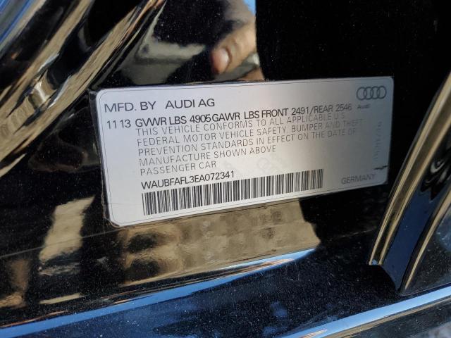 VIN WAUBFAFL3EA072341 2014 Audi A4, Premium no.13