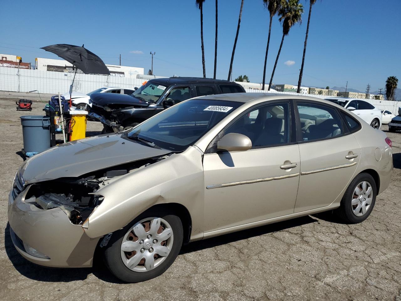 KMHDU46D98U285207 2008 Hyundai Elantra Gls