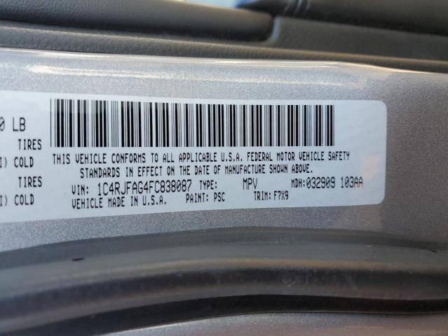 2015 JEEP GRAND CHER 1C4RJFAG4FC838087