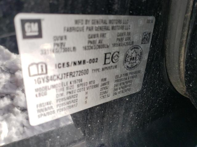2015 CADILLAC ESCALADE P - 1GYS4CKJ7FR272600