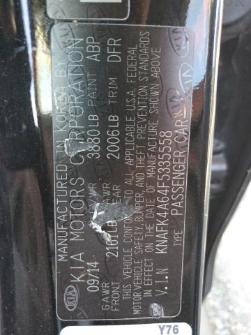 2015 KIA FORTE LX KNAFK4A64F5335558