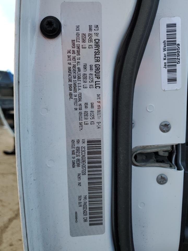 2C3CCAGG9EH357228 2014 Chrysler 300 S