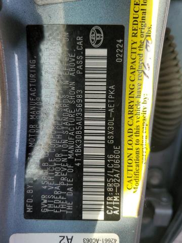 VIN 1C4NJRFB4FD354556 2010 TOYOTA AVALON no.13