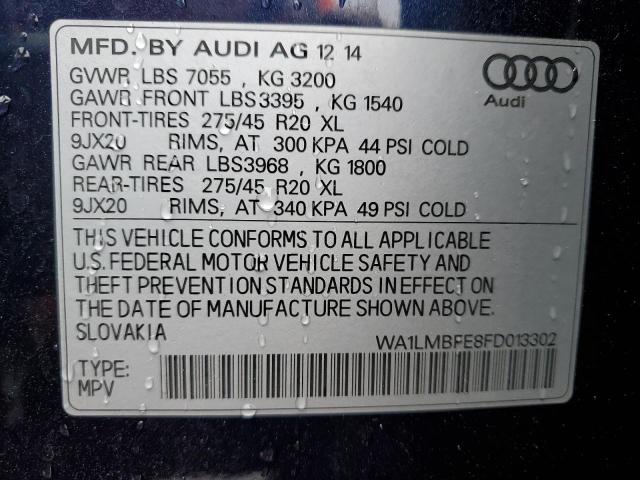 WA1LMBFE8FD013302 2015 AUDI Q7, photo no. 13