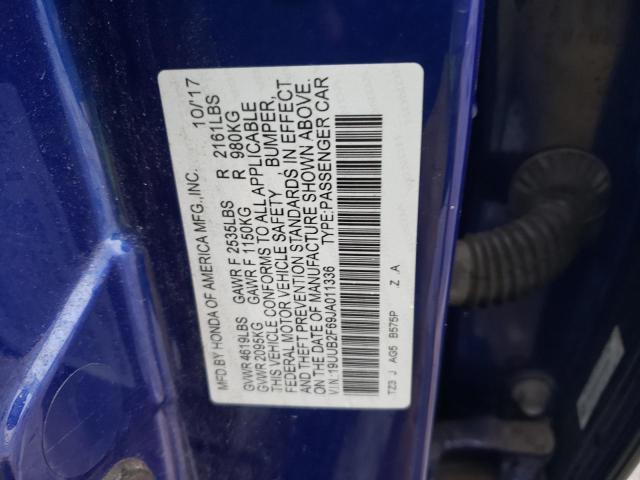 2018 ACURA TLX TECH+A - 19UUB2F69JA011336