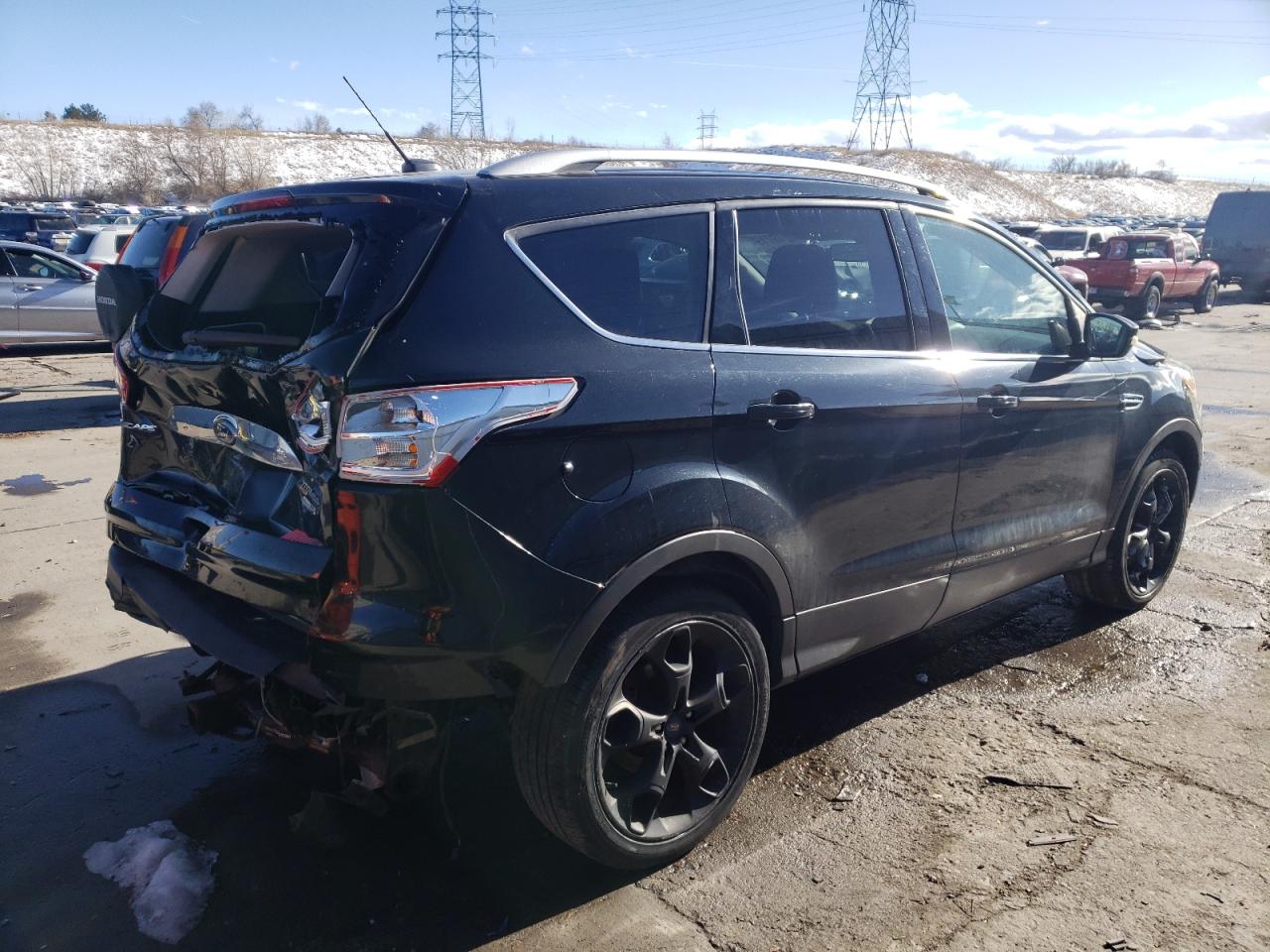 2014 Ford Escape Titanium vin: 1FMCU9J91EUE22079