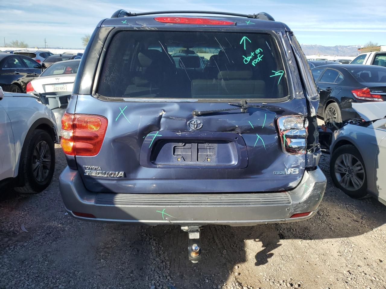 5TDZT34A22S117680 2002 Toyota Sequoia Sr5