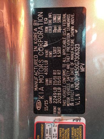 2016 KIA SOUL + KNDJP3A50G7306323