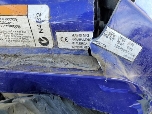 2008 YAMAHA GOLF CART JW2119013