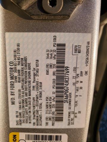 3FA6P0G74JR277699 2018 FORD FUSION - Image 13