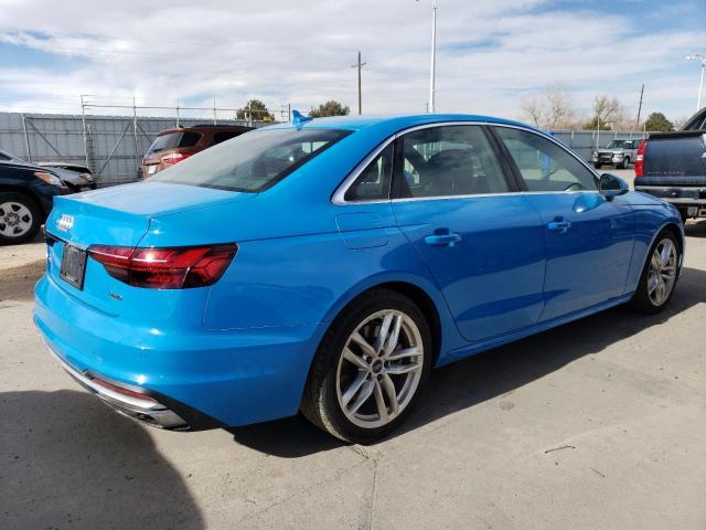 2020 AUDI A4 PREMIUM WAUENAF47LN012450