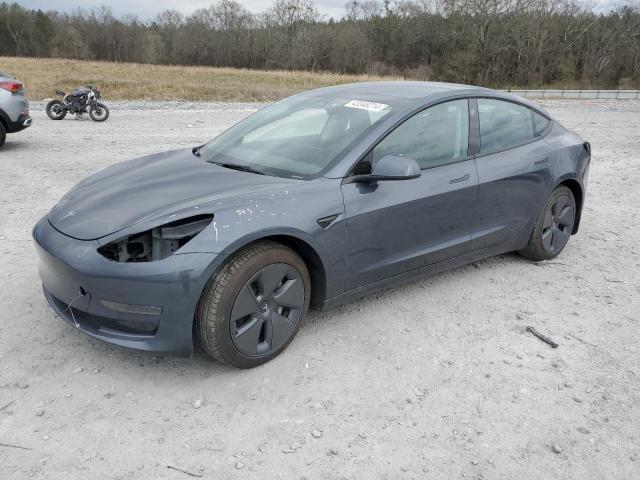 Lot #2457554463 2023 TESLA MODEL 3 salvage car