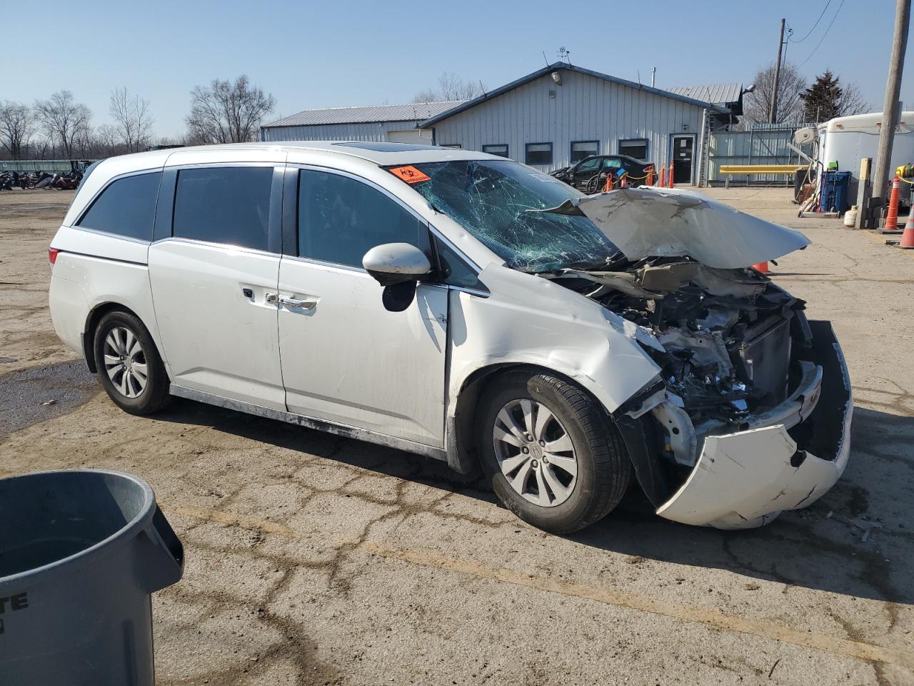 Lot #2689064520 2015 HONDA ODYSSEY EX