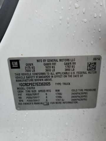 2014 Chevrolet Silverado C1500 VIN: 1GCRCPEC7EZ362825 Lot: 43427674