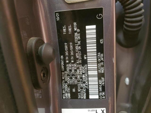 2022 LEXUS GX 460 LUX JTJGM7BX5N5310836