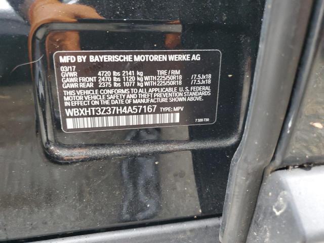 2017 BMW X1 XDRIVE2 WBXHT3Z37H4A57167