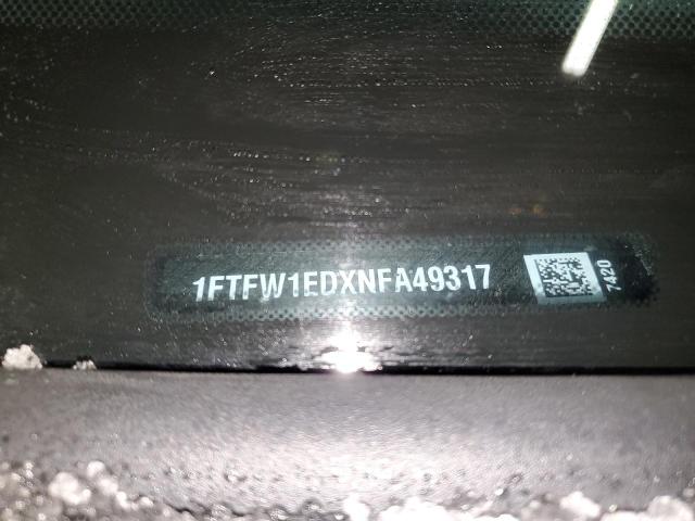 2022 FORD F150 SUPER - 1FTFW1EDXNFA49317