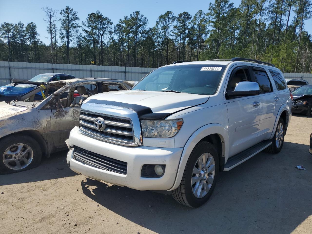 5TDZY67A38S011939 2008 Toyota Sequoia Platinum