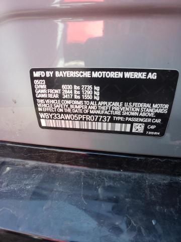 2023 BMW I4 M50 - WBY33AW05PFR07737