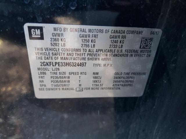 2017 GMC TERRAIN SL - 2GKFLPE33H6324497