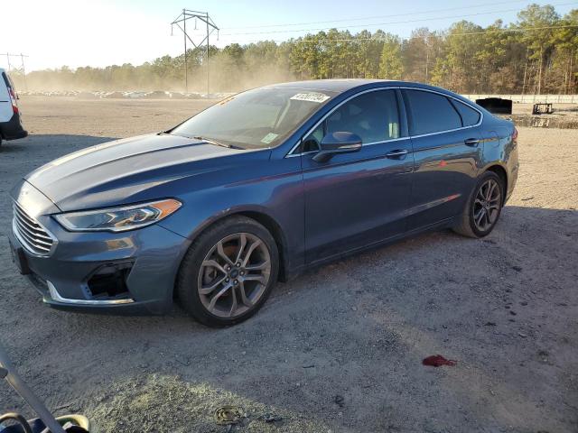 Lot #2378814801 2019 FORD FUSION SEL salvage car