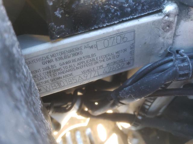 2007 BMW F650 GS WB10185A97ZL42692