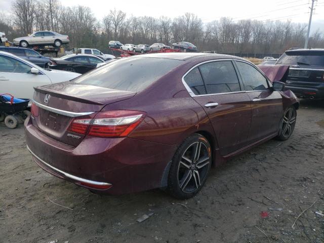 2016 HONDA ACCORD SPO 1HGCR2F5XGA148132