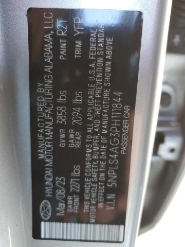 2023 HYUNDAI ELANTRA SE 5NPLS4AG3PH111844