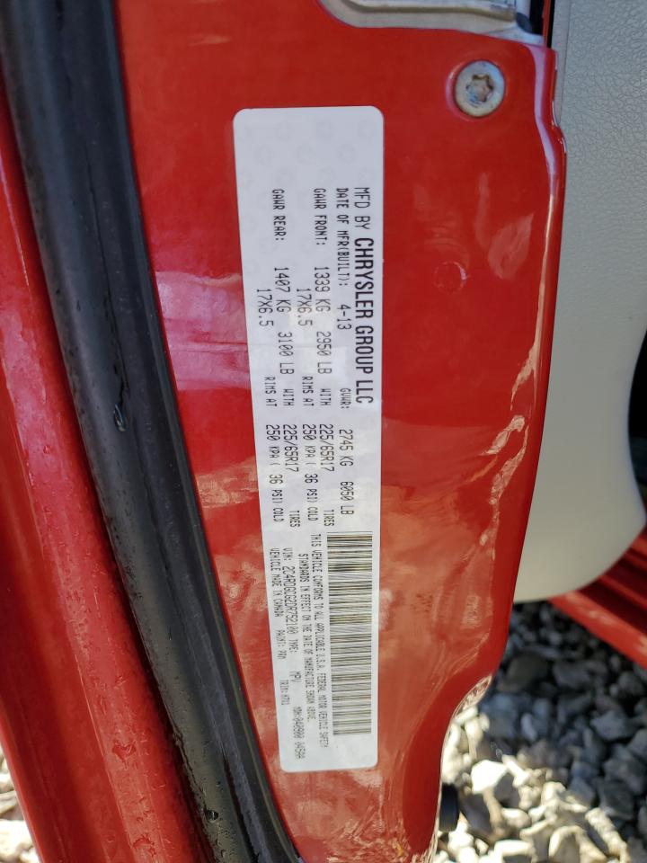 2C4RDGCG2DR752100 2013 Dodge Grand Caravan Sxt