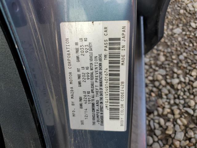 2016 Mazda 6 Touring VIN: JM1GJ1V54G1401674 Lot: 43256794