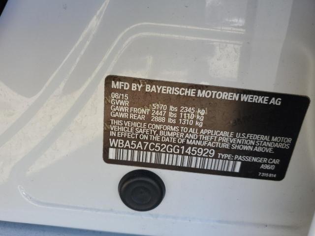 2016 BMW 528 XI - WBA5A7C52GG145929